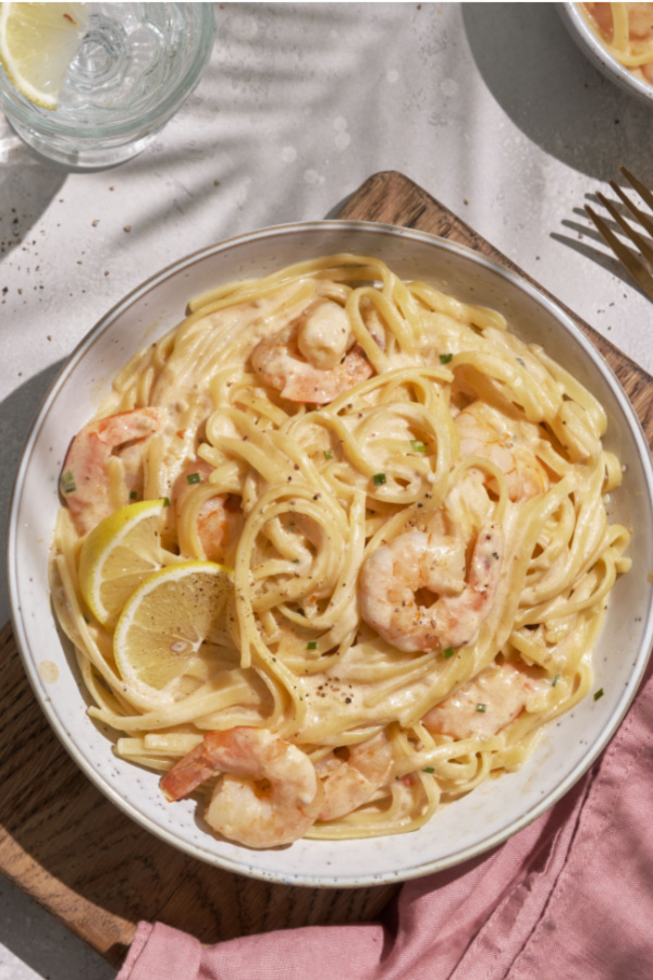 shrimp and pasta 