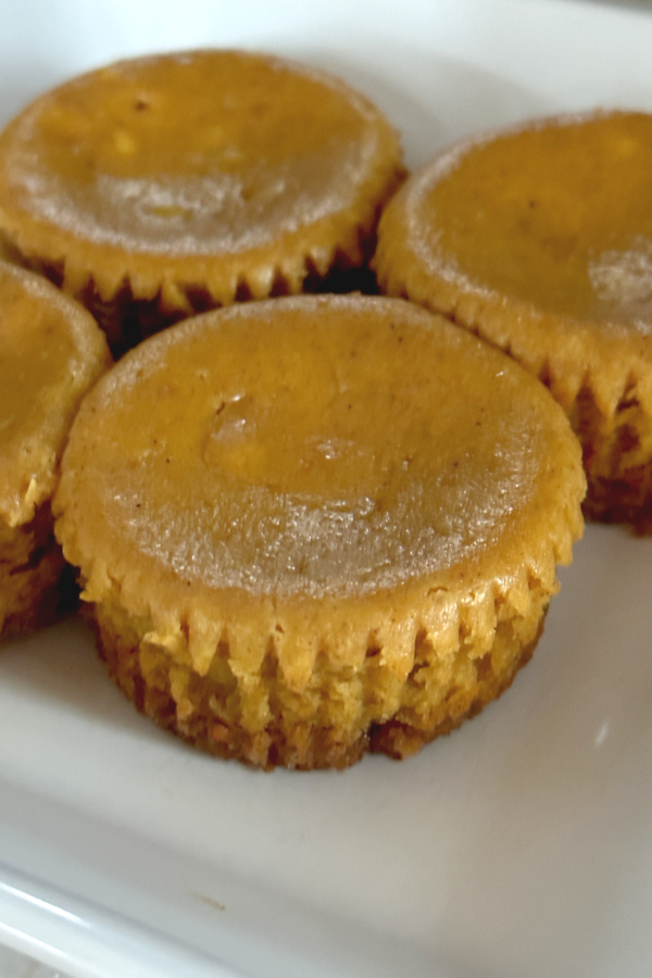 Mini Pumpkin Cheesecakes Recipe - icook for two