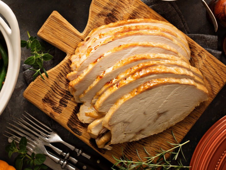 Turkey Filet Cooked Turkey Slices
