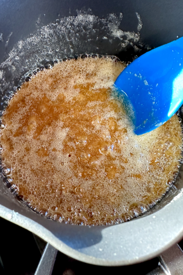 toffee being made 