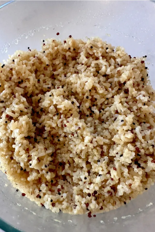 brown rice quinoa mixture