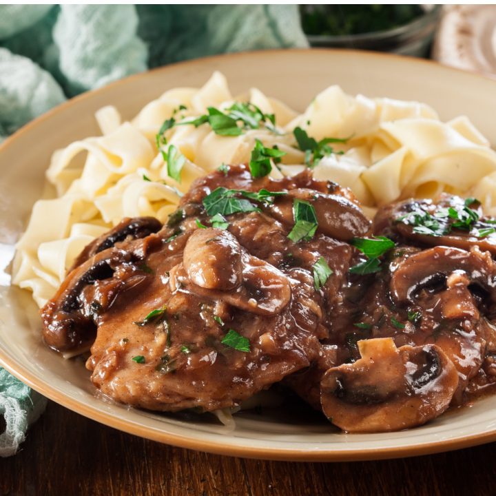chicken marsala for two