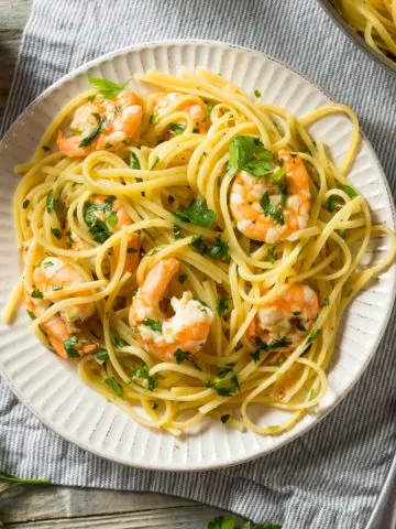 garlic butter shrimp scampi