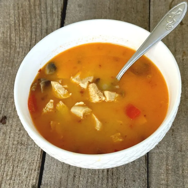 spicy chicken soup
