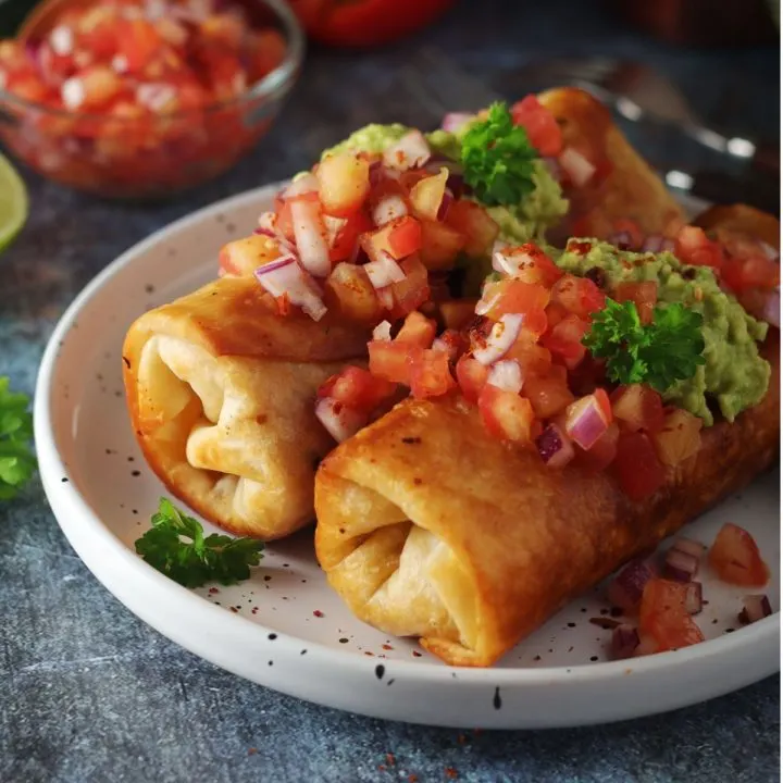 chicken chimichanga