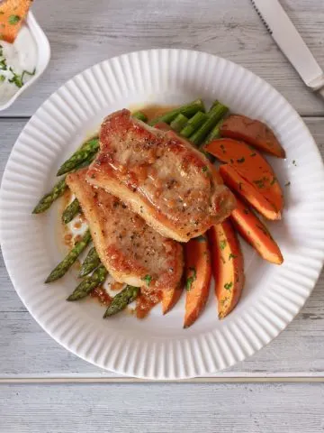 honey garlic pork chops