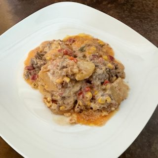 Crock Pot Ground Beef And Potato Casserole Recipe