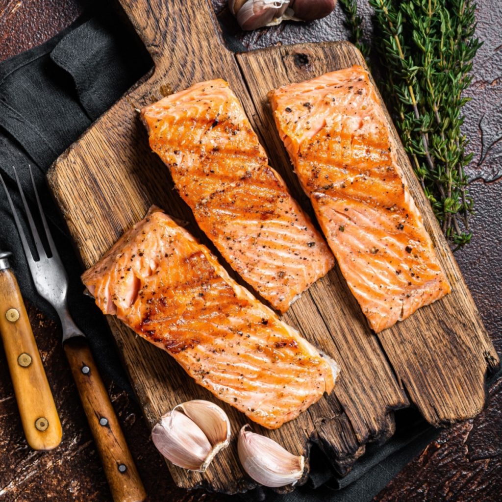 how to grill salmon