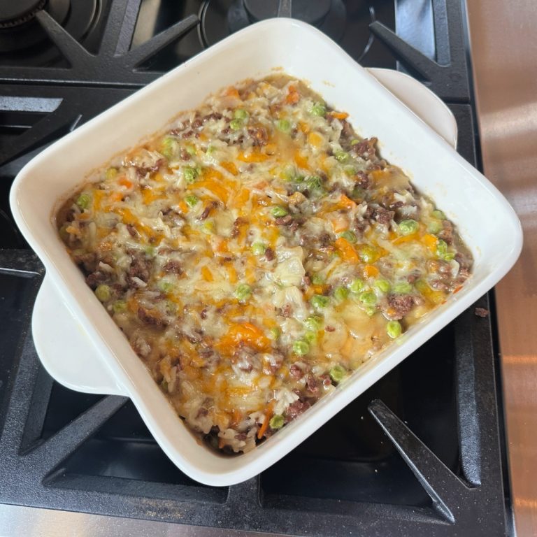 Cheesy Ranch Ground Beef Casserole Recipe