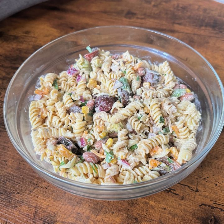 Southwest Ranch pasta salad