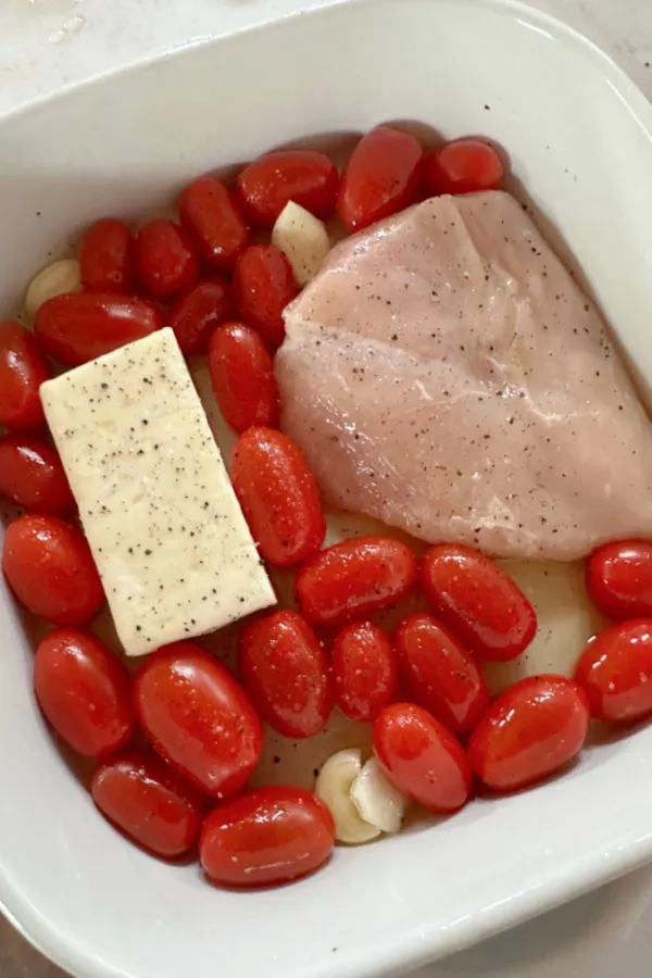 chicken breast and tomatoes