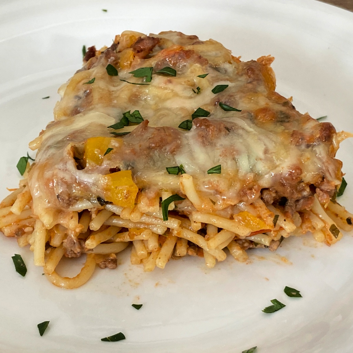 baked spaghetti casserole