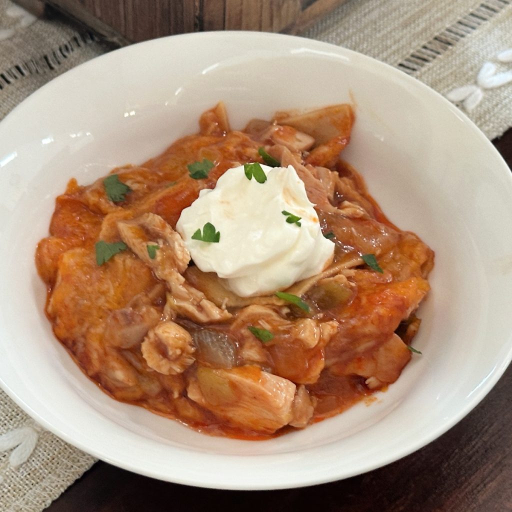 chicken enchilada skillet 