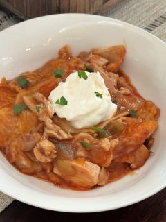 chicken enchilada skillet