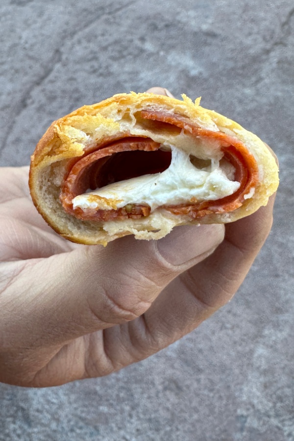 pepperoni cheese crescent roll