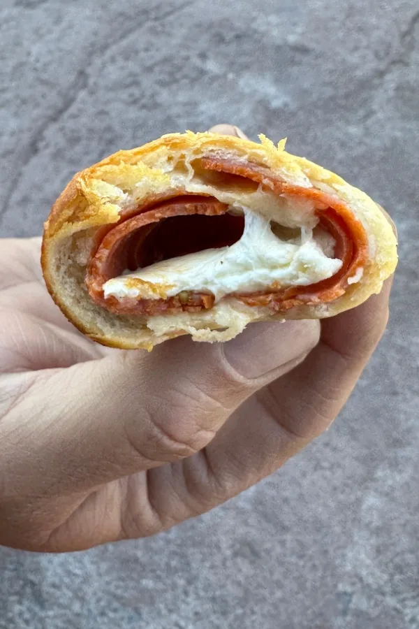 pepperoni cheese crescent roll