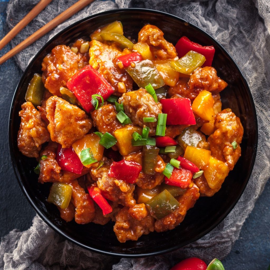 sweet and sour chicken