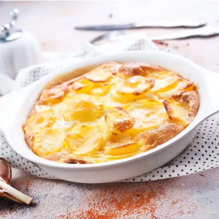 peppered scalloped potatoes