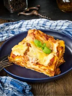 small batch lasagna