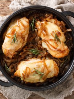 French onion chicken