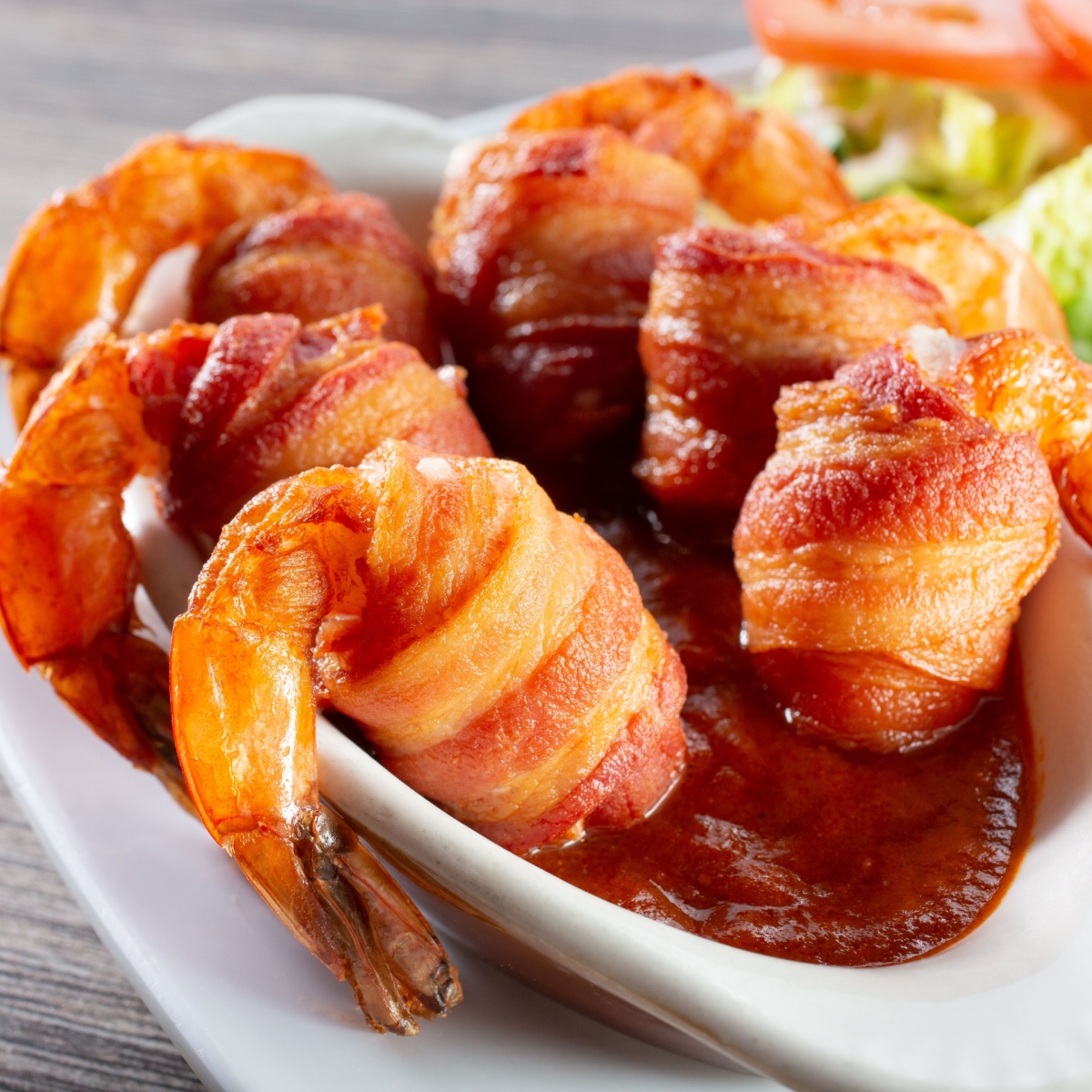 bacon wrapped shrimp