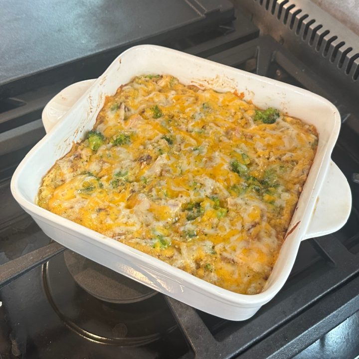 chicken and stuffing casserole