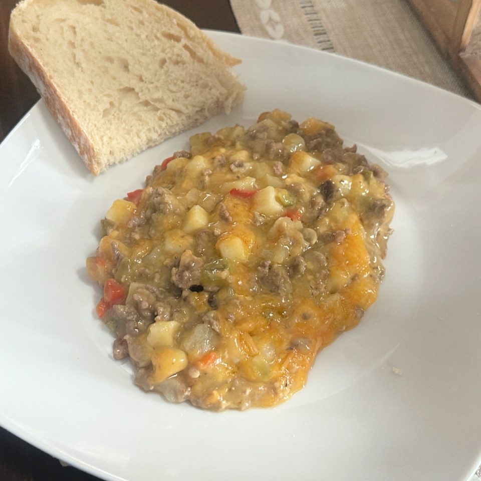 Easy Ground Beef Casserole Recipe - Only 5 Ingredients!