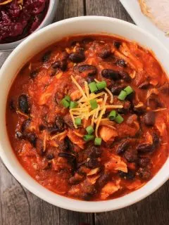 leftover turkey chili