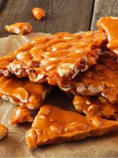 microwave peanut brittle