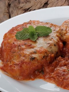 low carb chicken parmesan