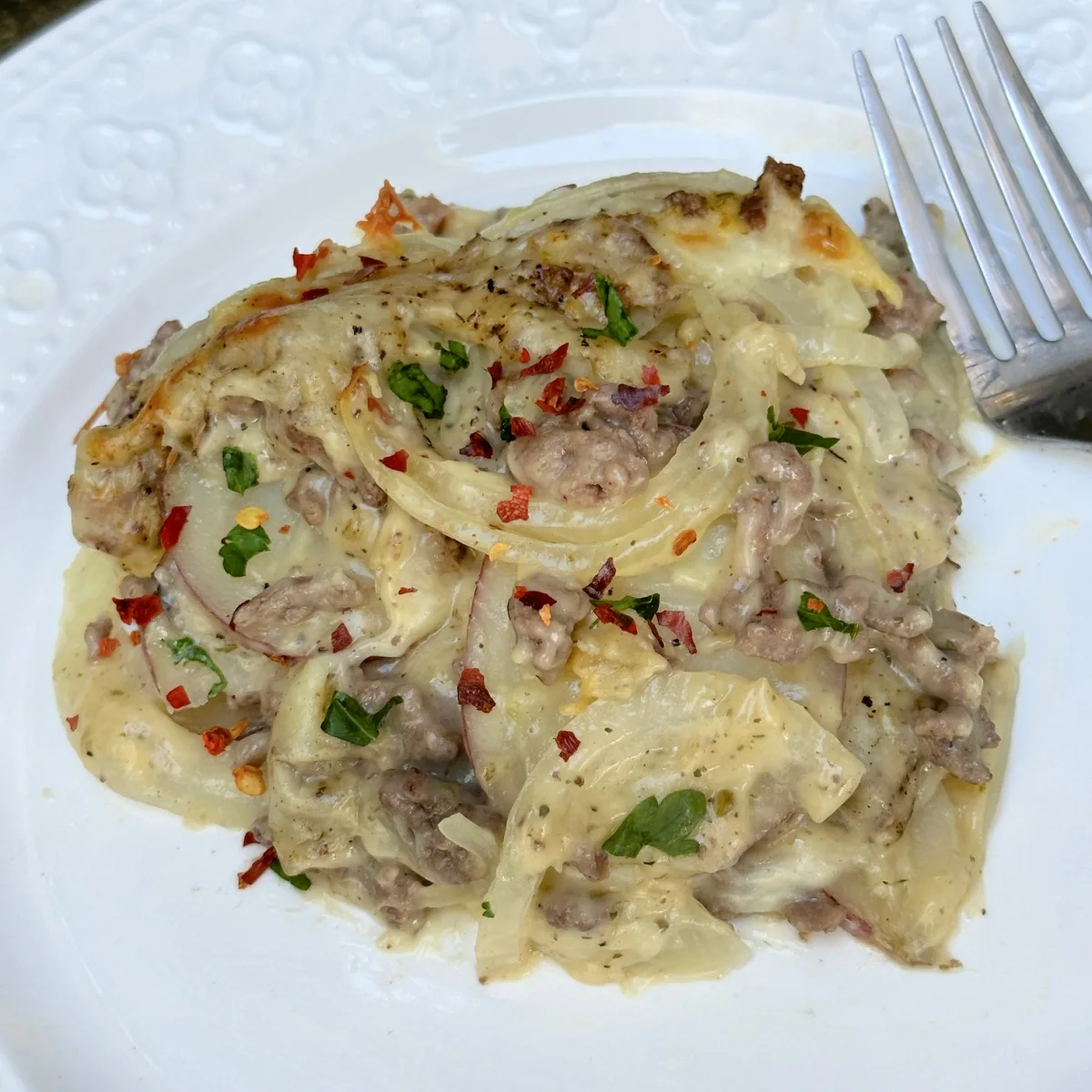 hamburger potato casserole