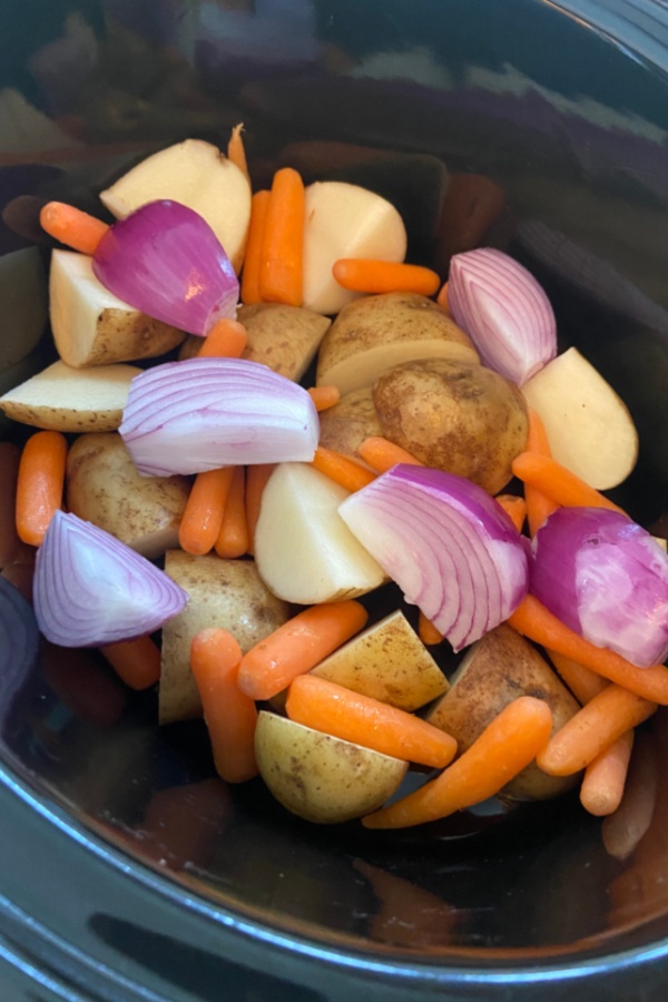 vegetables in crock pot 