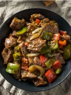 pepper steak stir fry