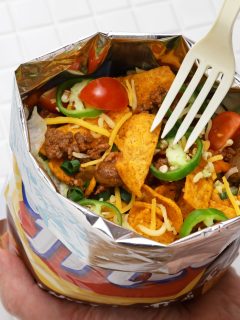 walking taco in a bag