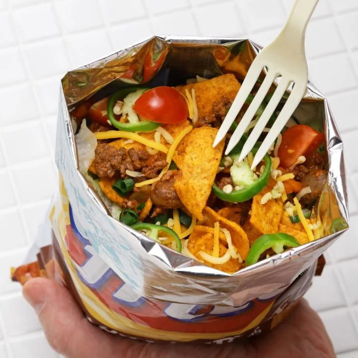 walking taco in a bag