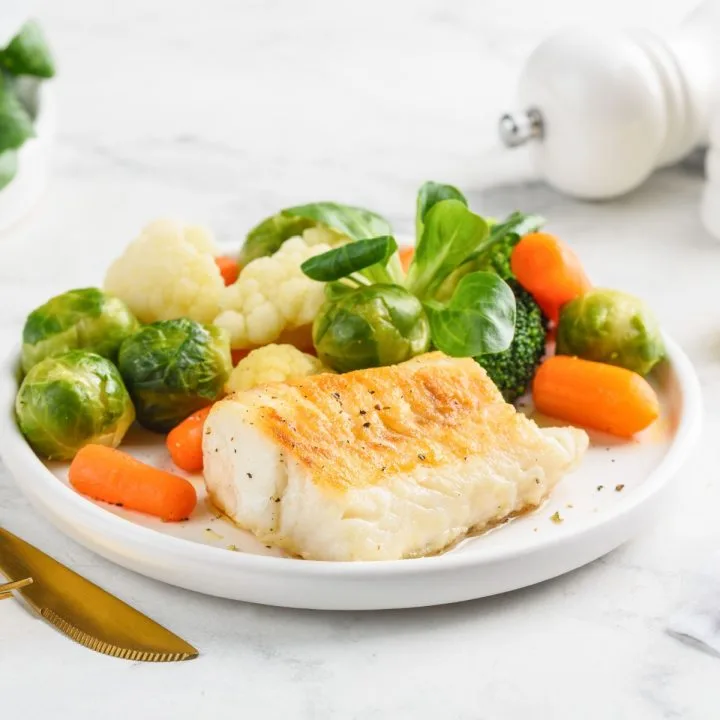 air fryer cod dinner