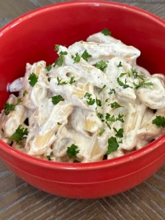 cream cheese pasta