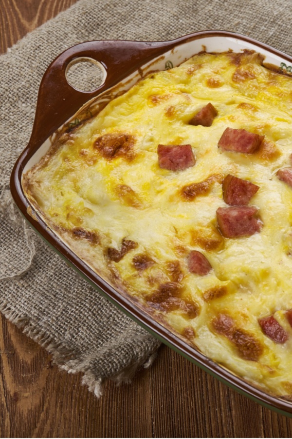 baked sausage casserole
