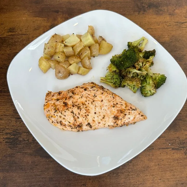 lemon chicken dinner