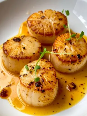 pan seared scallops