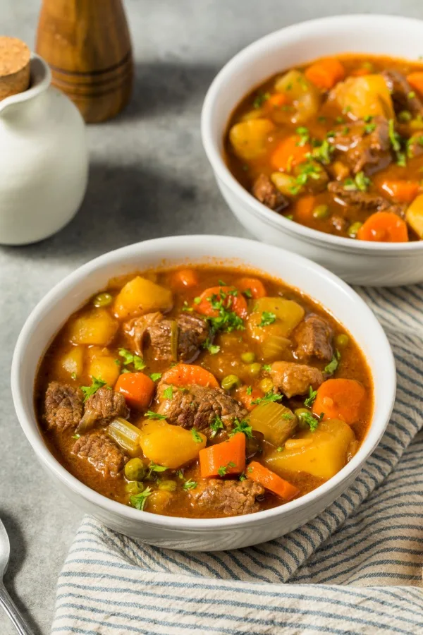 Irish beef stew for two