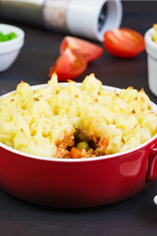 mashed potato topping