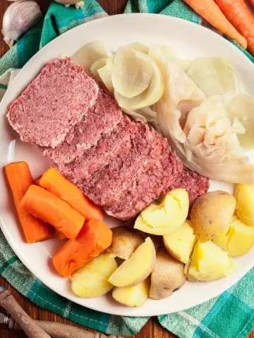 baked corned beef and cabbage