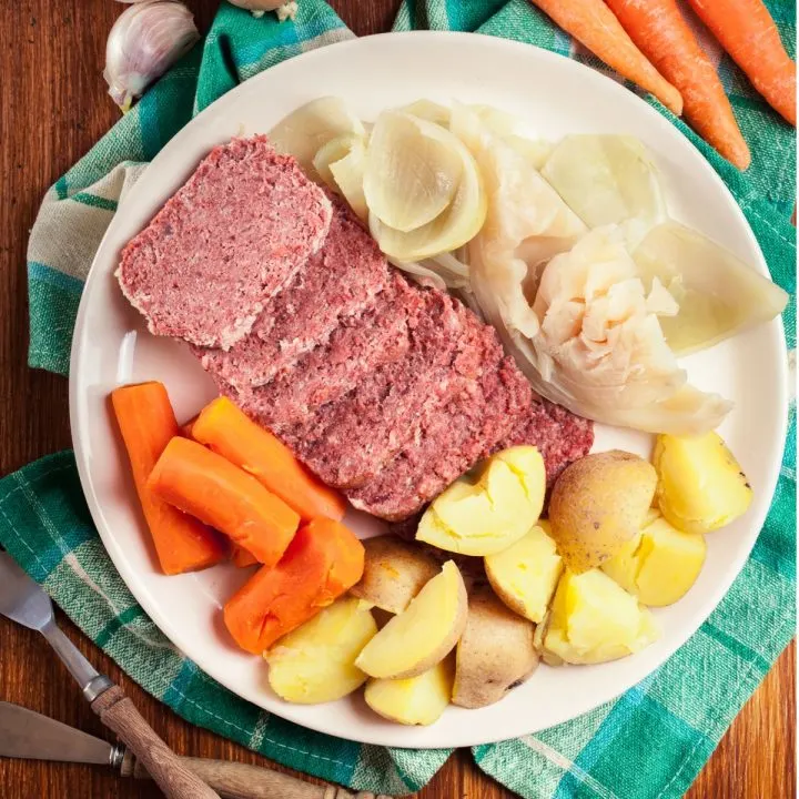 baked corned beef and cabbage