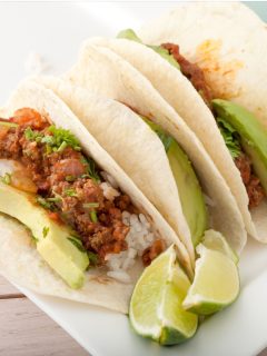 ground chicken tacos