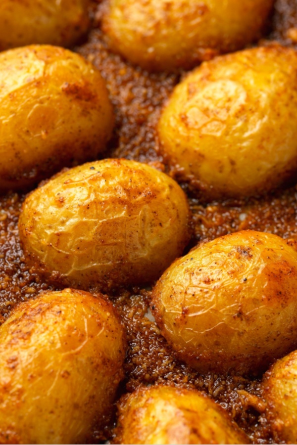parmesan under potatoes