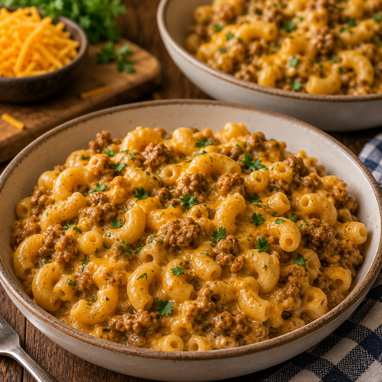 homemade hamburger helper