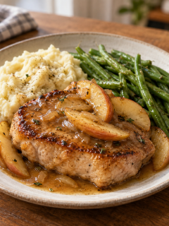 apple cider pork chops