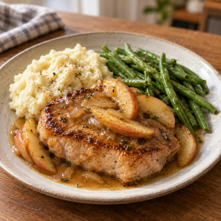 apple cider pork chops