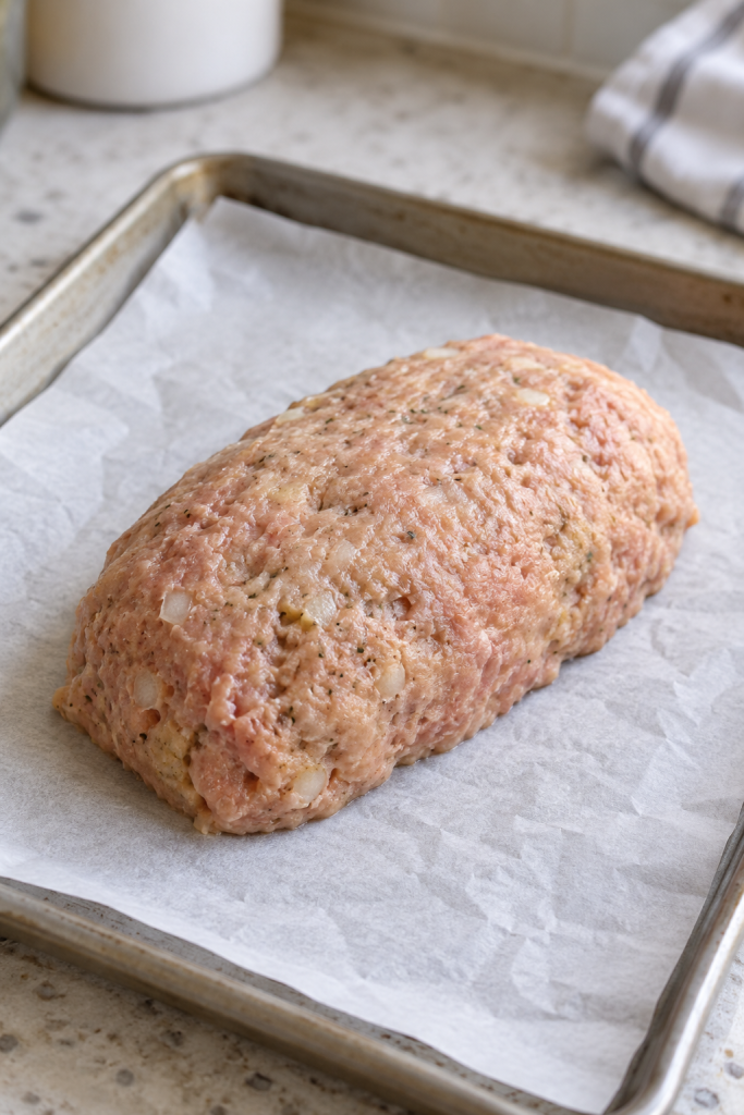 meat on sheet pan